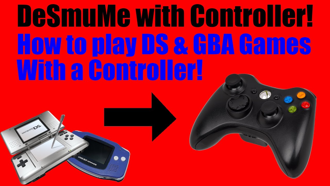 how to use controller on desmume